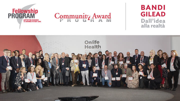 Award Ceremony for winners of the Fellowship Program and Community Award Program in Italy - 2019 Edition